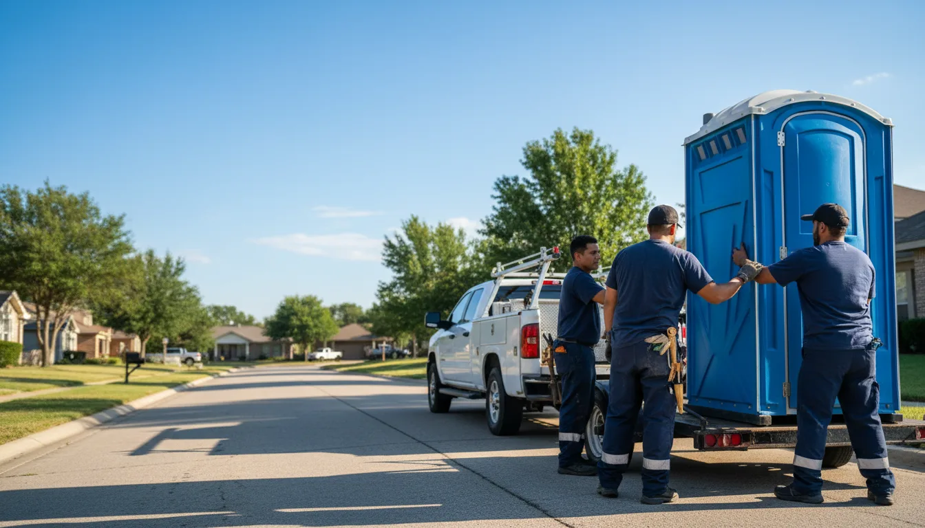 Portable Toilet Rental in New Stanton, PA near me